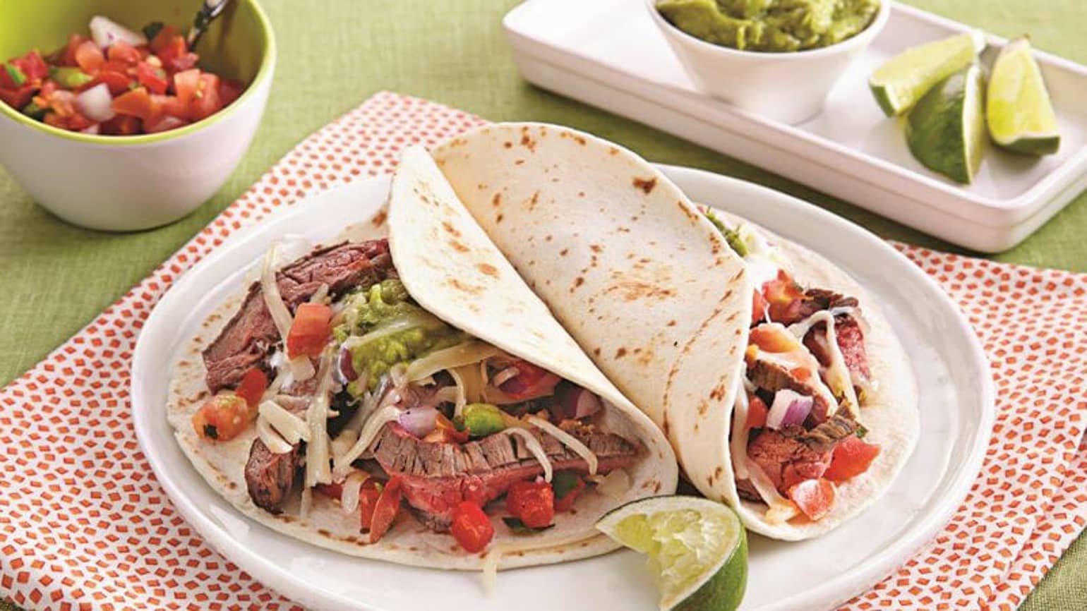 Grilled Beef Fajitas with Pico de Gallo